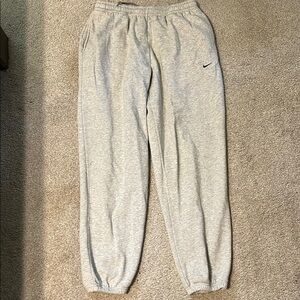 Nike Gray Sweatpants Relaxed Fit Joggers